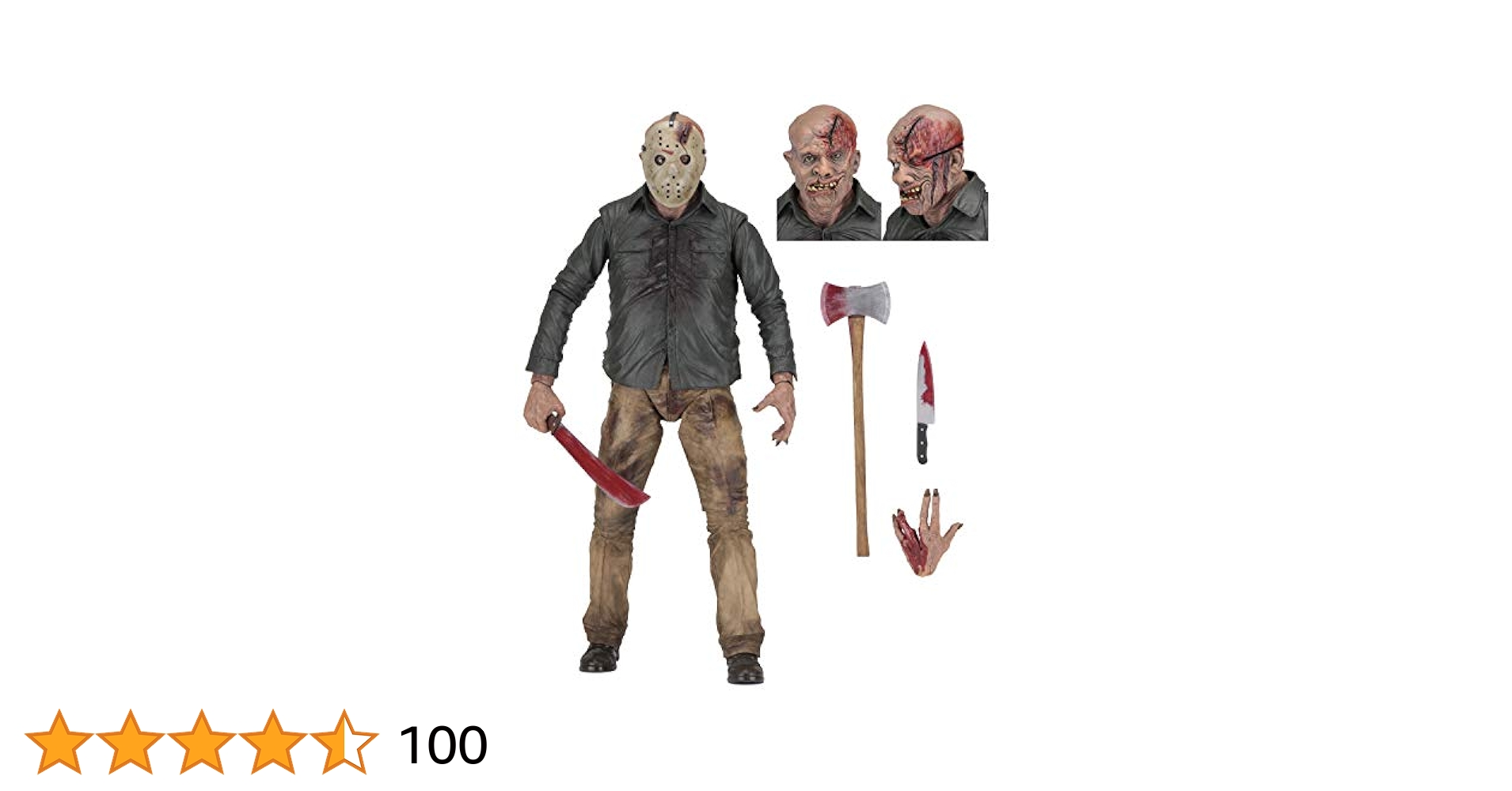 FRIDAY THE 13TH JASON VOORHEES フィギュア Amazon.com: NECA Friday the 13th Action Figure Jason
